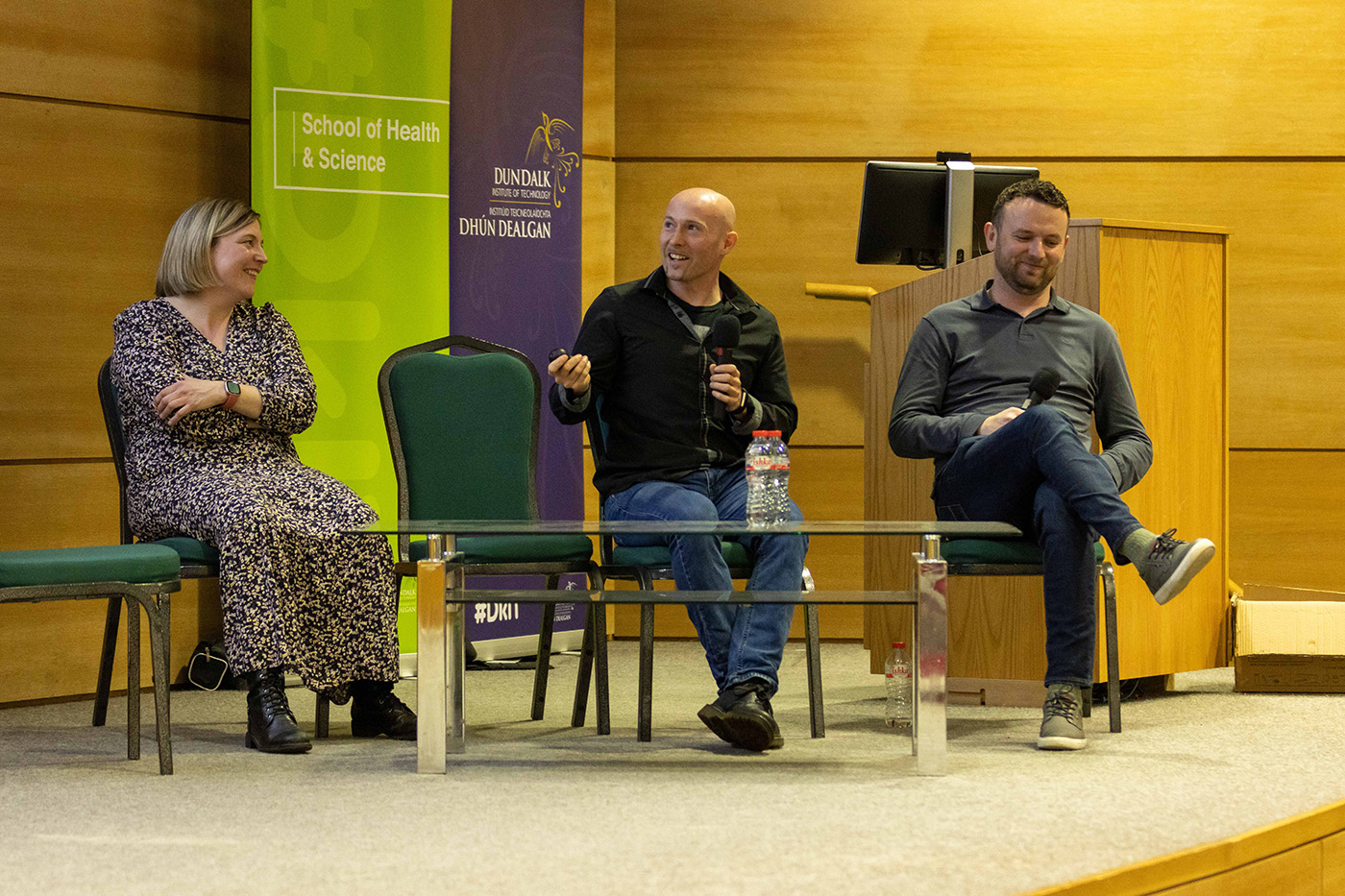Dr Bridget Kelly, Dr Ben Drumm, Dr Caoimhín Griffin 