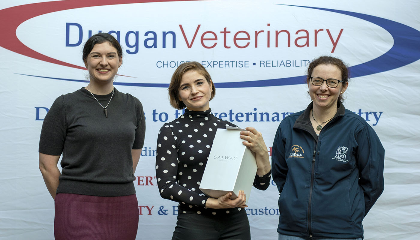Lecturer Doireann Dowling, Siobhan Carroll and Lecturer Karen Dunne