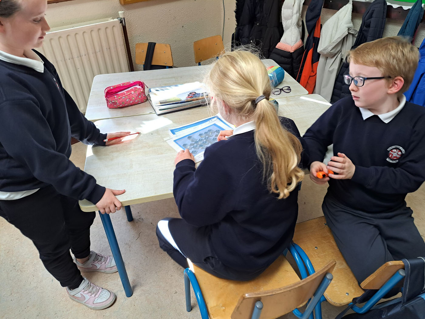 DkIT Maths Week at St Mary's NS, Knockbridge