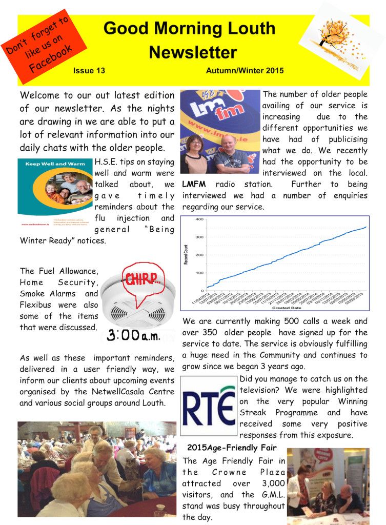 GML-Autumn Winter Newsletter - Page 1