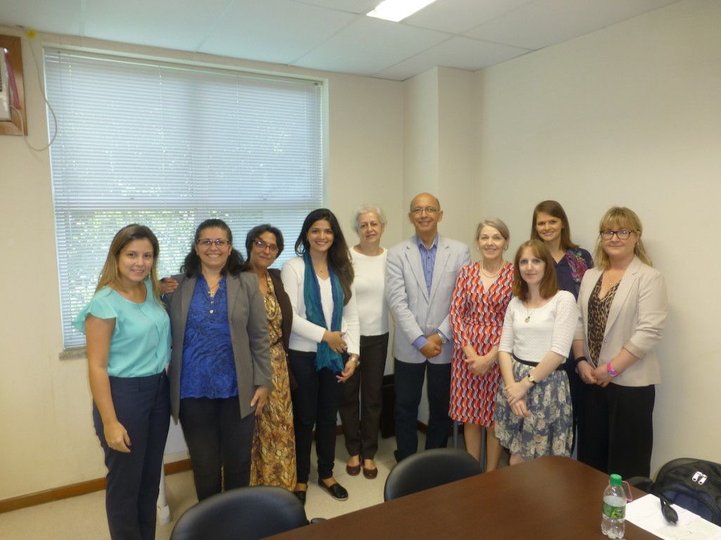 NetwellCASALA researchers with ILC staff