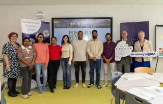 Participants at the inaugural Postgrad Summer School