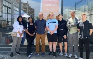 DkIT Students at Erasmus+ Blended Intensive Programme at ISPGAYA in Porto in May 2025