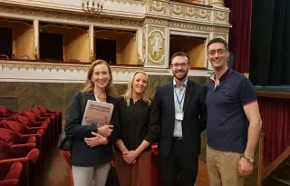 Participants in the Orvieto Irish Fleadh in Italy