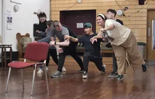 The workshop at An Tain Theatre