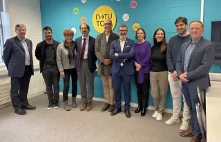 Members of the delegation during the Portuguese/CNIPES visit at DkIT