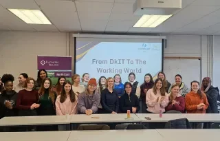 Attendees at the Women in Engineering event