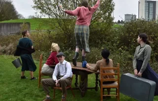 Some of the Dancing at Lughnasa cast