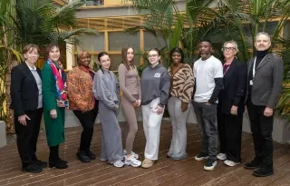 Future nurses with staff from DkIT, O'Fiaich and Cavan Institute