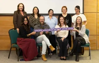 Some of the facilitators who teach on the education programme in relation to Domestic Violence