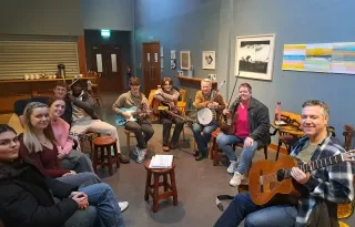 The Music Workshop in the Droichead Arts Centre 
