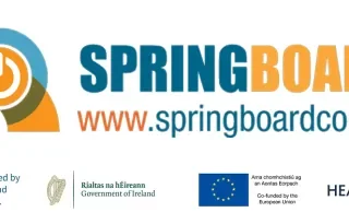 Springboard+ logo and Funders