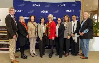 Representatives from DkIT & The French Embassy during the French Ambassador's visit