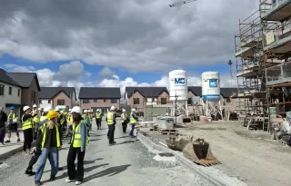 Built Environment site visit to Caralinn