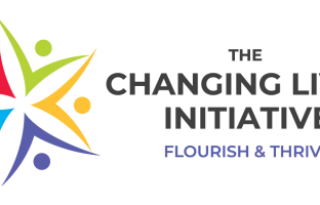 The logo for the changing lives initiative which is a colourful star