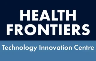 This logo contains the project name, Health Frontiers Technology Innovation Centre