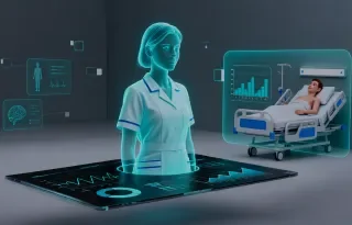 AI In Healthcare Programme event poster with no logos