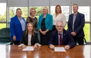 The Signing of the  Articulation Agreement between DkIT and City of Dublin FET College Dhúlaigh