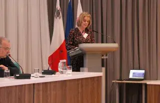 Adele Commins at the University of Malta