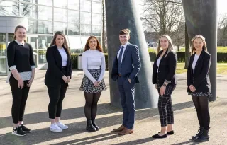 Debating Team: Caoimhe Sheridan, Claire Bolger, Ciara Brady, Richard Gilsenan, Hannah Grimes, Sarah Armstrong