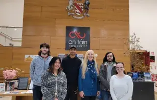 Film students at an Táin in 2024