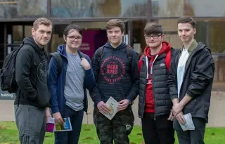 Students from Ardee Community School, Co Louth