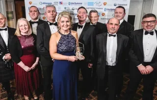 BREATH Project Team from Smooth Muscle Research Centre at DkIT, together with partners from Queen’s University Belfast and the University of the West of Scotland attending NI Healthcare Awards 2018.