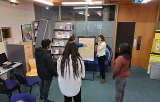 Students engaging on the Body Acceptance programme