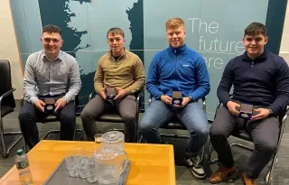Luke Dowdall, Ben Blakemore, Peter McBride and Tom Minogue