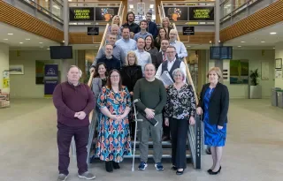 Staff from the Department of the Built Environment