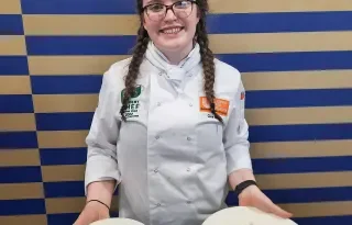 Knorr Silver medal winner Cloe Walsh