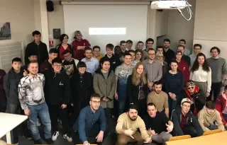Computing students travel to France for Coding Challenge