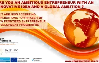 DkIT announces launch of 2019 Applications for Phase 1 of 'New Frontiers'
