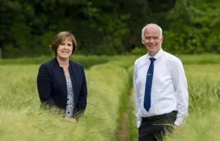 Dr. Breda Brennan, Head of Department of Agriculture, Food and Animal Health and John Kelly, Principal, Teagasc Ballyhaise College