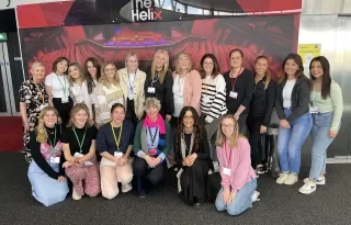 DkIT Midwifery students and staff at the All-Ireland Maternity and Midwifery Festival 