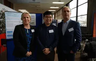 Dr Breda Brennan, Wai Hong Keet and Robert McCrave at the Energy, Climate, and Natural Resources event