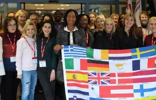 Dr. Colletta Dalikeni delivers her Social Inclusion and Diversity course to 23 educators from across Europe