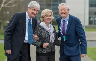 Pictured at the event from L-R are Rodd Bond, director NetwellCASALA, Breda Malone, older person and Martin Curley, (new) CIO HSE. Picture Ciara Wilkinson