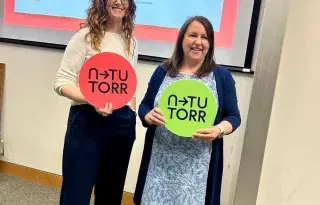 Eileen Dunne and Sinéad Loughran at the Transversal Skills Workshop