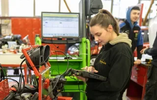 Sabrina Coventry Motor Mechanic Apprentice