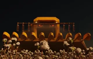 Fluff, created by DkIT Animation students