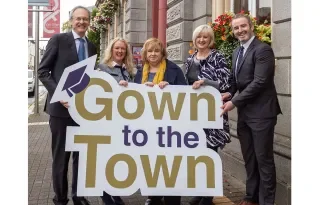 DkIT Brings the Gown to the Town