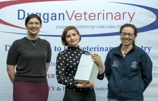 Lecturer Doireann Dowling, Siobhan Carroll and Lecturer Karen Dunne