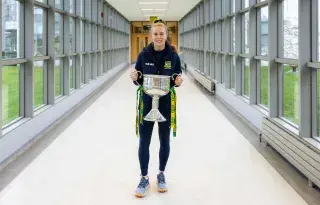 Stacey Grimes, All Ireland Winner, DkIT Graduate