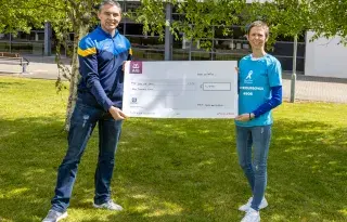 Graham Clarke (DKIT Sport) and Sonia Hoey
