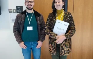 Leandro Pessina and Aminah Dastan