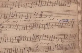 Manuscripts compiled by Conmhaicne musicians from the 1840s onwards