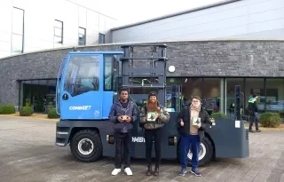 Mechanical Engineering Students at Combilift, Co Monaghan