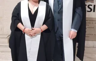 Dr. Áine McHugh and Dr. Myles Hackett 
