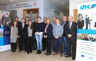 Participants & Lecturing Staff on the New Lean Six Sigma Part-Time Courses at Cavan Innovation & Technology Centre Launched by DkIT.